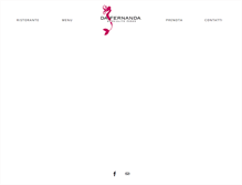 Tablet Screenshot of dafernanda.it